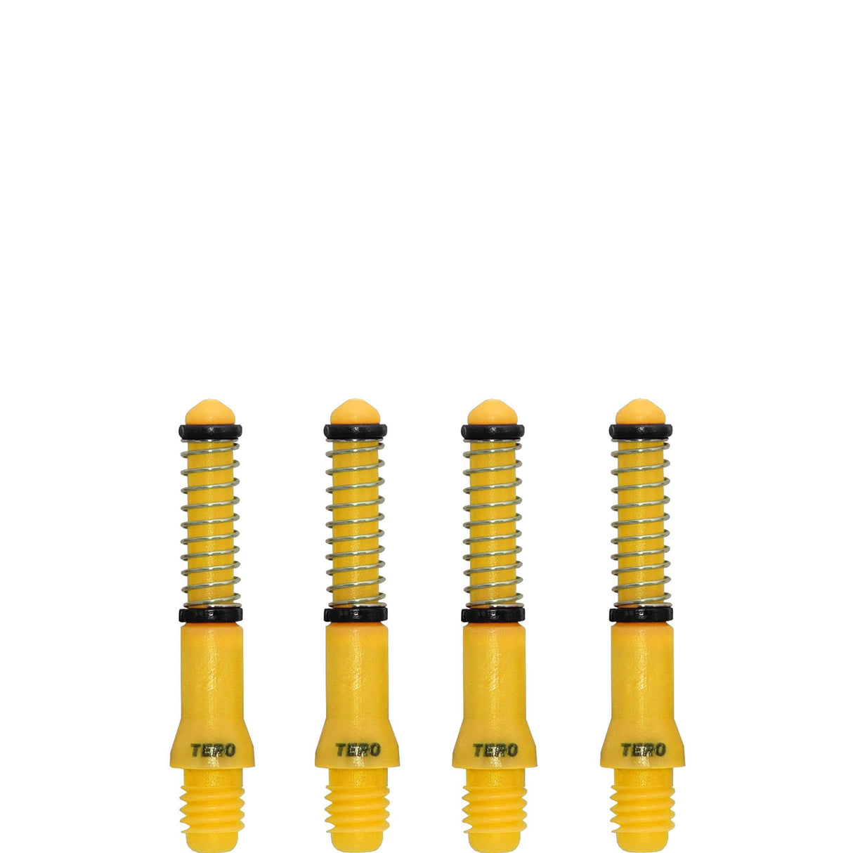 Cuesoul - Dart Shafts - Tero Flight System - AK7 - Standard - Set of 4 - Yellow Cuesoul 25mm