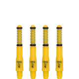 Cuesoul - Dart Shafts - Tero Flight System - AK7 - Standard - Set of 4 - Yellow Cuesoul 34mm