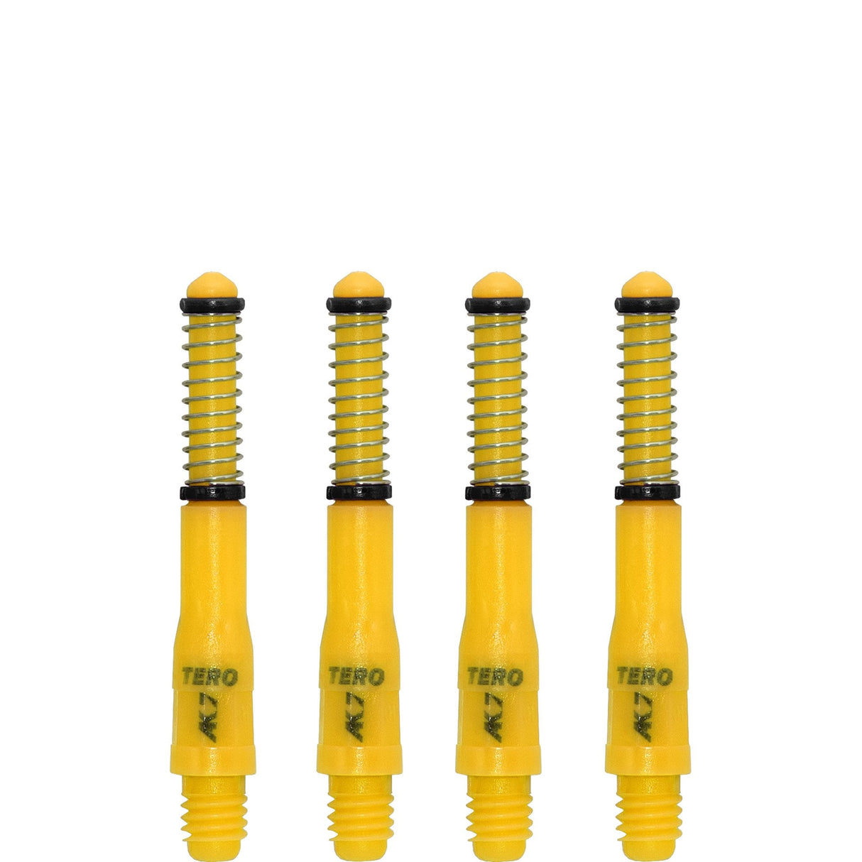 Cuesoul - Dart Shafts - Tero Flight System - AK7 - Standard - Set of 4 - Yellow Cuesoul 34mm