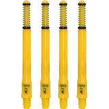 Cuesoul - Dart Shafts - Tero Flight System - AK7 - Standard - Set of 4 - Yellow Cuesoul 53mm