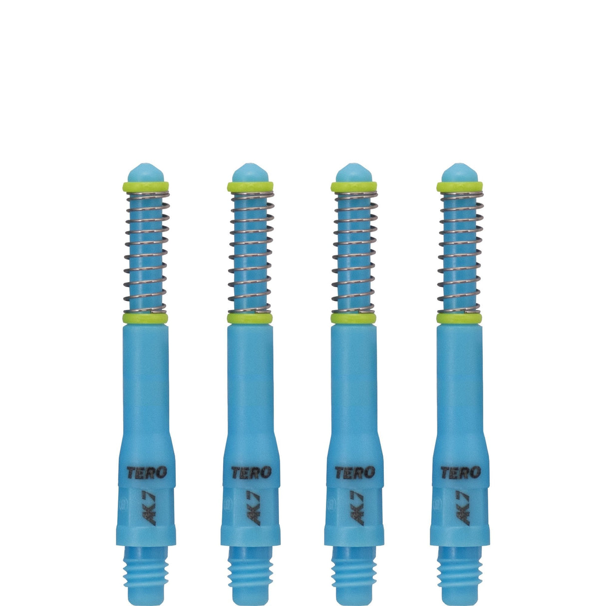 Cuesoul - Dart Shafts - Tero Flight System - AK7 - Standard - Set of 4 - Blue Cuesoul 37mm