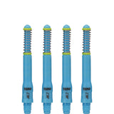 Cuesoul - Dart Shafts - Tero Flight System - AK7 - Standard - Set of 4 - Blue Cuesoul 40mm