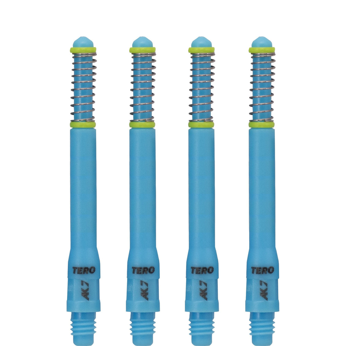 Cuesoul - Dart Shafts - Tero Flight System - AK7 - Standard - Set of 4 - Blue Cuesoul 47mm