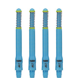 Cuesoul - Dart Shafts - Tero Flight System - AK7 - Standard - Set of 4 - Blue Cuesoul 47mm