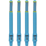 Cuesoul - Dart Shafts - Tero Flight System - AK7 - Standard - Set of 4 - Blue Cuesoul 53mm