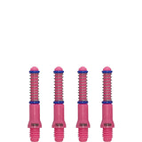 Cuesoul - Dart Shafts - Tero Flight System - AK7 - Standard - Set of 4 - Pink Cuesoul 25mm