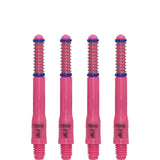 Cuesoul - Dart Shafts - Tero Flight System - AK7 - Standard - Set of 4 - Pink Cuesoul 40mm