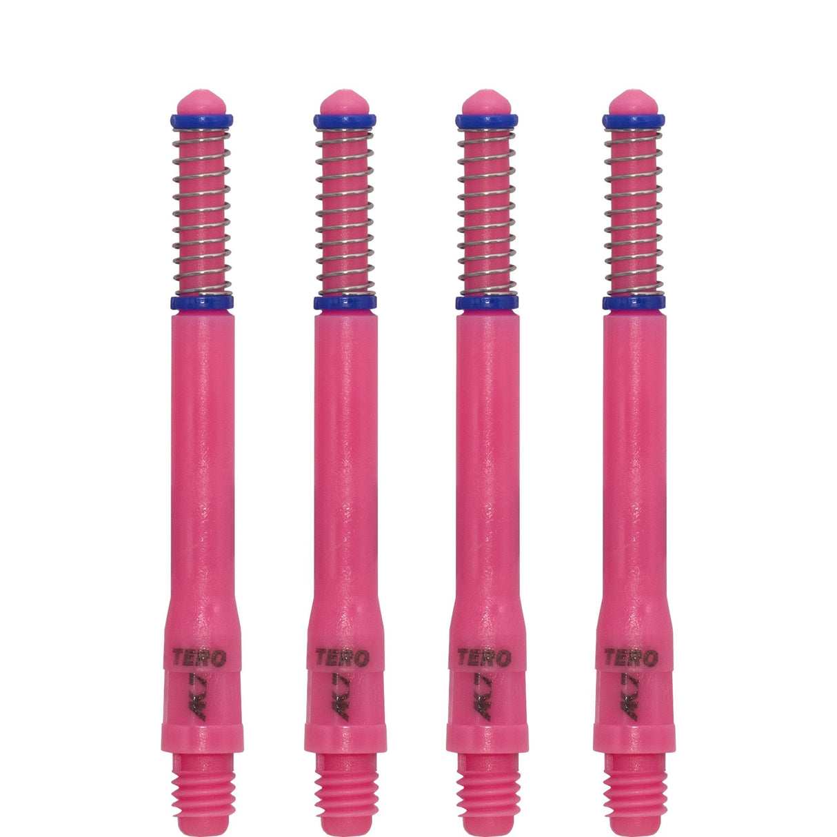 Cuesoul - Dart Shafts - Tero Flight System - AK7 - Standard - Set of 4 - Pink Cuesoul 47mm