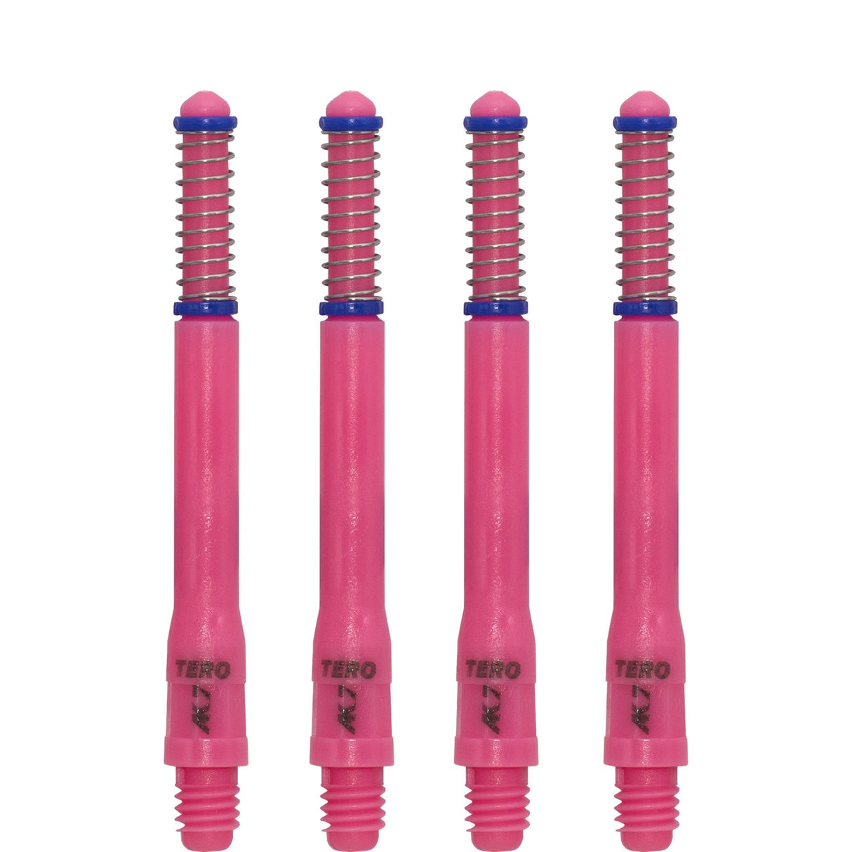Cuesoul - Dart Shafts - Tero Flight System - AK7 - Standard - Set of 4 - Pink Cuesoul 47mm
