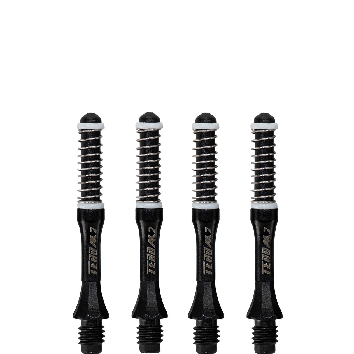 Cuesoul - Dart Shafts - Tero Flight System - AK7 - Slim - Set of 4 - Black Cuesoul 34mm