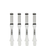 Cuesoul - Dart Shafts - Tero Flight System - AK7 - Slim - Set of 4 - White Cuesoul 37mm
