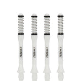 Cuesoul - Dart Shafts - Tero Flight System - AK7 - Slim - Set of 4 - White Cuesoul 43.5mm
