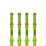 Cuesoul - Dart Shafts - Tero Flight System - AK7 - Slim - Set of 4 - Green Cuesoul 37mm