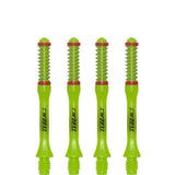 Cuesoul - Dart Shafts - Tero Flight System - AK7 - Slim - Set of 4 - Green Cuesoul 40mm