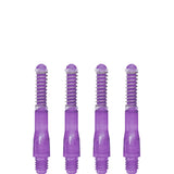 Cuesoul - Dart Shafts - Tero Flight System - AK7 - Gradient - Standard - Set of 4 - Purple Cuesoul 32mm