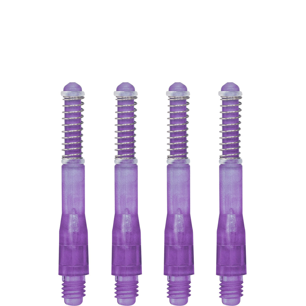 Cuesoul - Dart Shafts - Tero Flight System - AK7 - Gradient - Standard - Set of 4 - Purple Cuesoul 37mm
