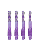 Cuesoul - Dart Shafts - Tero Flight System - AK7 - Gradient - Standard - Set of 4 - Purple Cuesoul 37mm