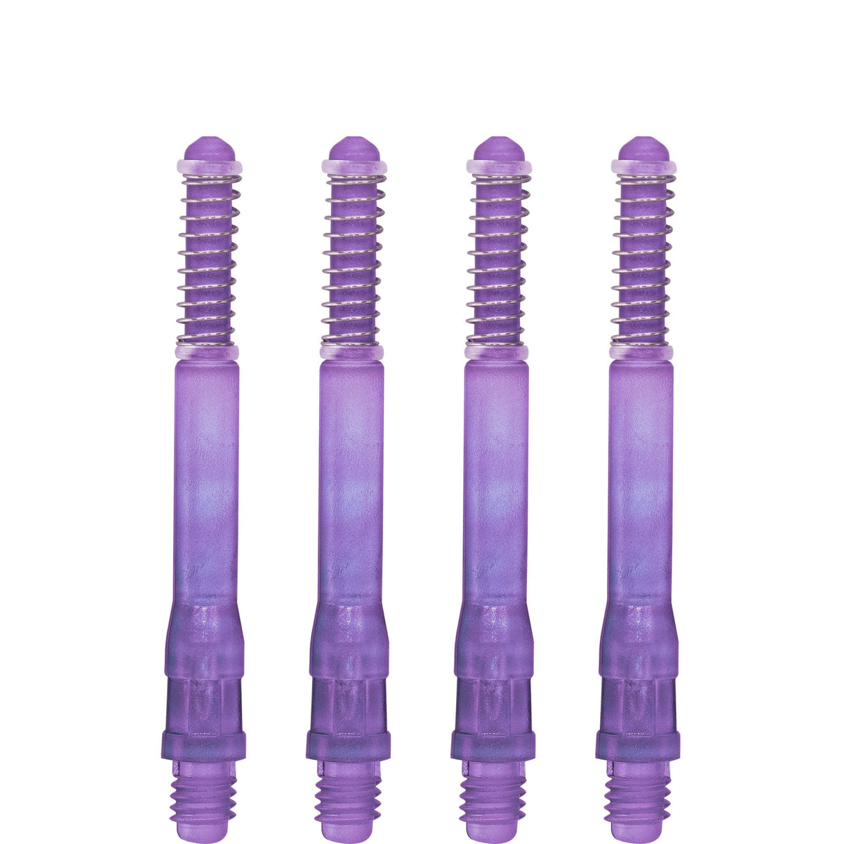 Cuesoul - Dart Shafts - Tero Flight System - AK7 - Gradient - Standard - Set of 4 - Purple Cuesoul 43.5mm