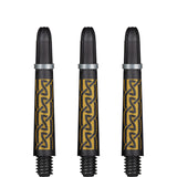 Shot Koi Carbon Dart Shafts - with Springs - Pakati Gold Tweenie