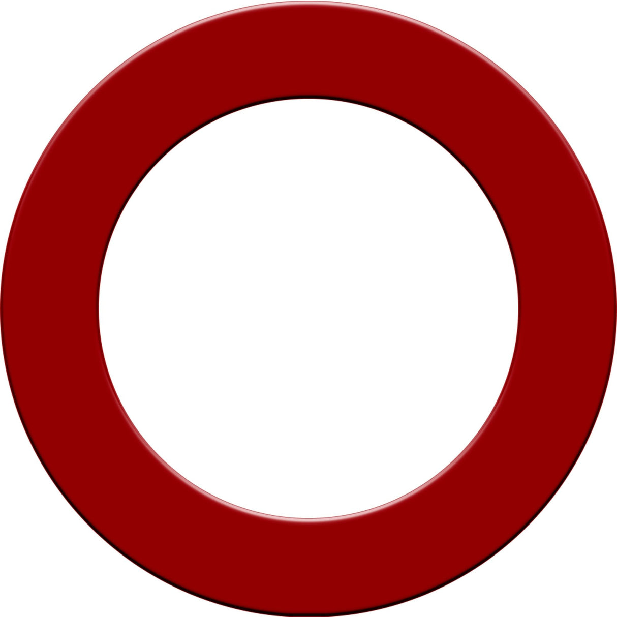 Designa Dartboard Surround - Pro - Heavy Duty - Plain Red