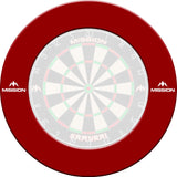 Mission Dartboard Surround - Pro - Heavy Duty - with Logo Red