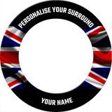 Designa Dartboard Surround - Design Collection - Heavy Duty - Union Jack 2 PERS
