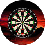 Mission Dartboard Surround - Heavy Duty - Design Collection - Red Dawn