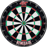 Shot Renegade Dartboard - Starter Level - Quality Sisal - Tournament Size