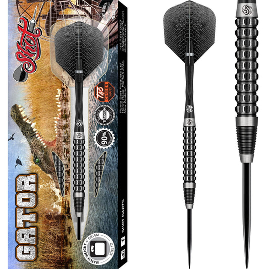 Shot Americana Darts - Steel Tip Tungsten - Gator 22g