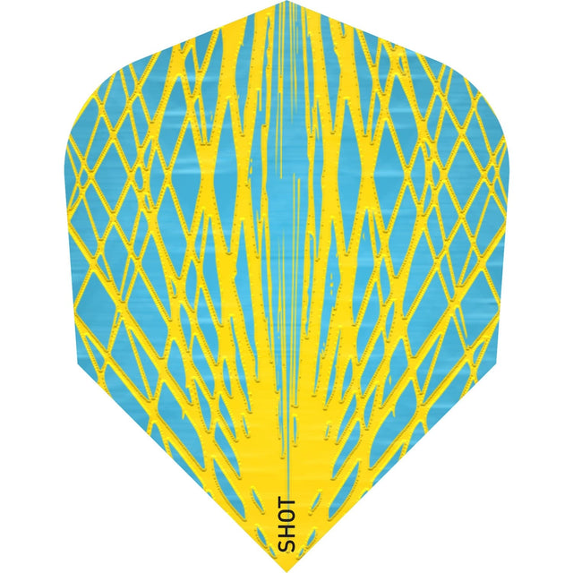Shot Rowby-John Rodriguez Dart Flights - Std - No6 - Araw