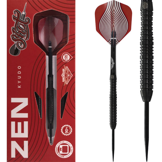 Shot Zen Series - Steel Tip Tungsten Darts - Kyudo 24g