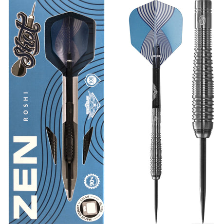 Shot Zen Series - Steel Tip Tungsten Darts - Roshi 23g
