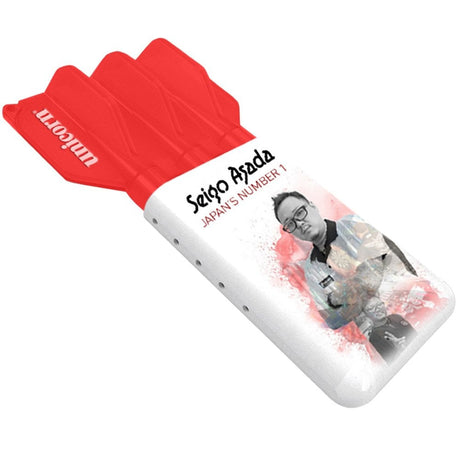 Unicorn Slider Dart Case - Lightweight Wallet - Red - Seigo Asada
