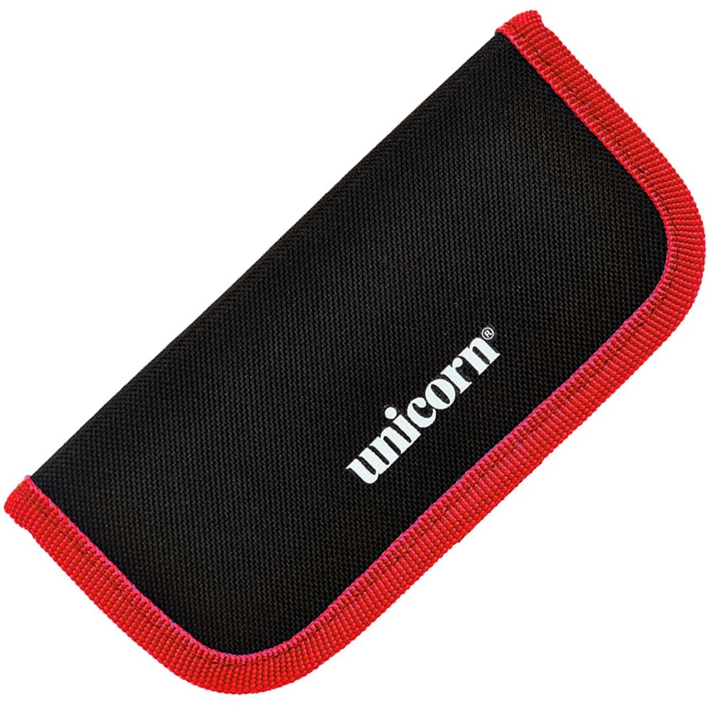 Unicorn Midi Velcro Wallet - Lightweight Dart Case Black Red