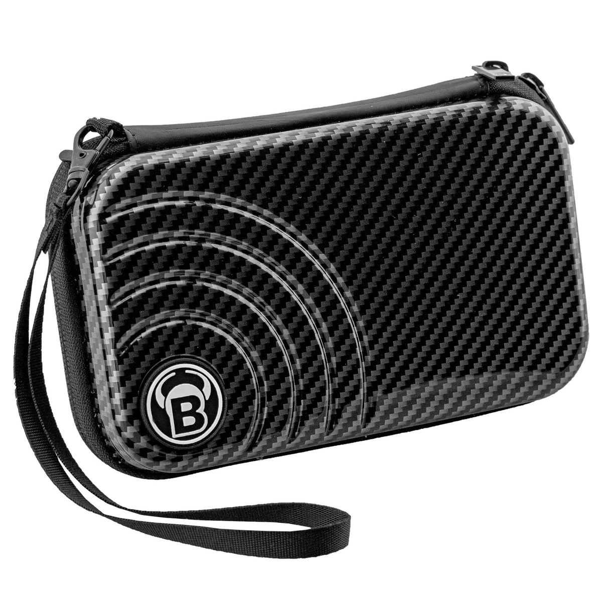BULL'S Orbis Dart Case - Strong ABS Material - XL - Carbon - Grey