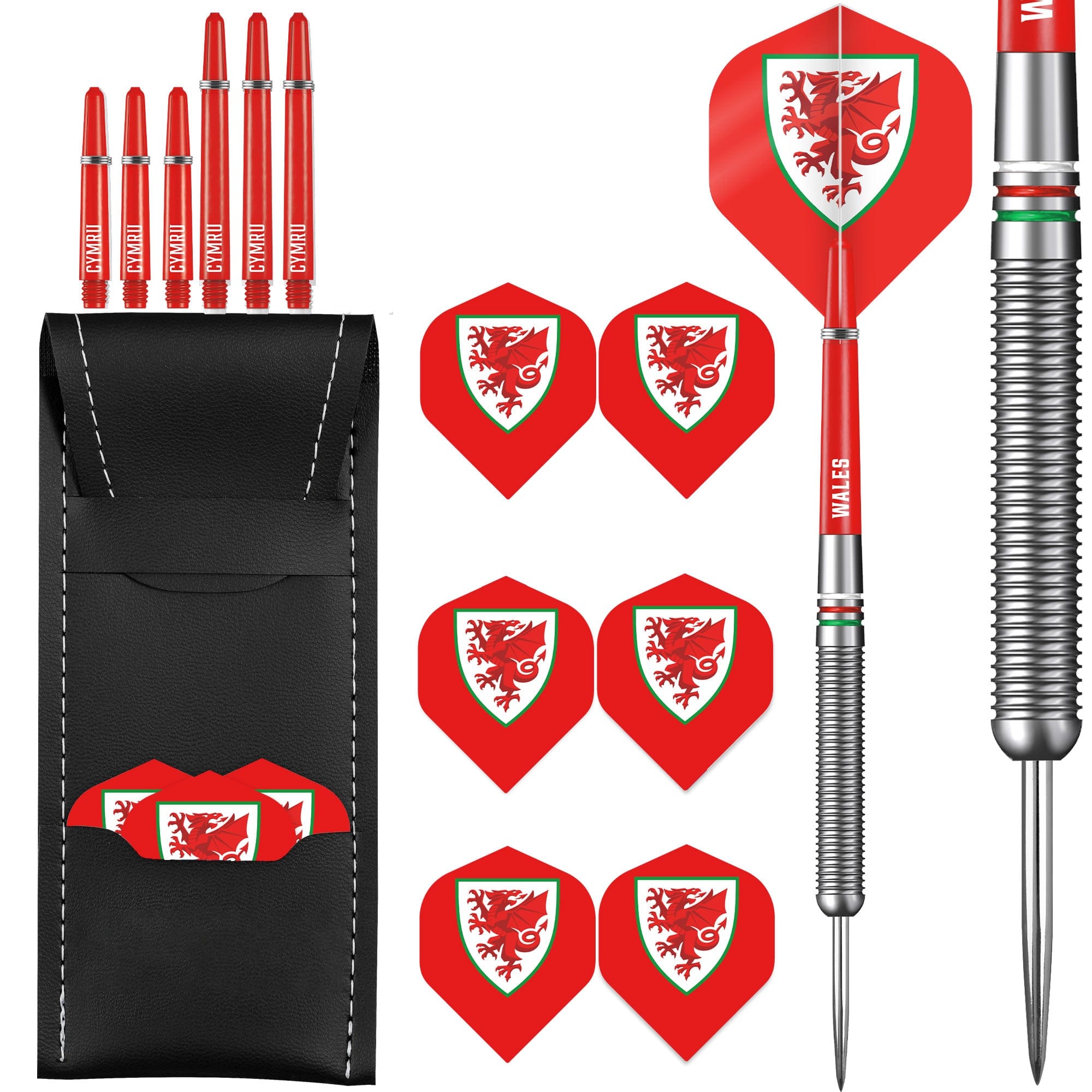Wales FA Darts Steel Tip Tungsten Official Licensed Welsh Cymr