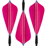 Designa Real Feather Dart Flights - Darrow - 2ba - Long Pink