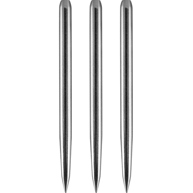 Unicorn Spare Dart Points - Steel Tip - Plain - Silver