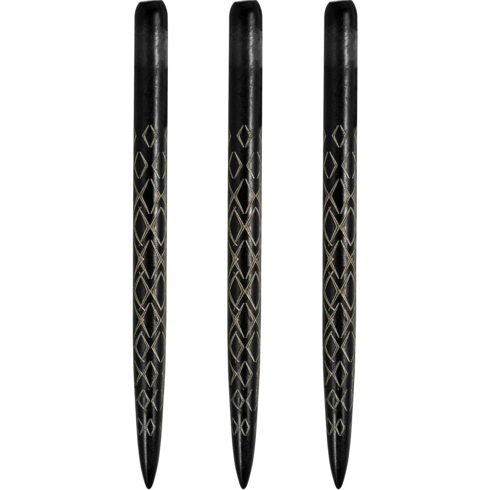 One80 Aztec Dart Points - Style A - Black - Diamond