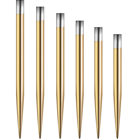 Mission Glide Dart Points - Spare Points - Plain - Gold 30mm