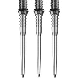 Mission Titan Pro Ti Conversion Points - Grooved - Silver 34mm