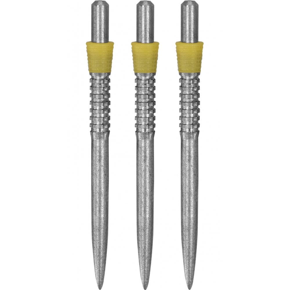 Cuesoul - Steel Tip Points - Touchpoint II - Grooved Yellow