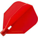 Harrows Clic System - Reinforced Flights - Std No6 - Shape Red