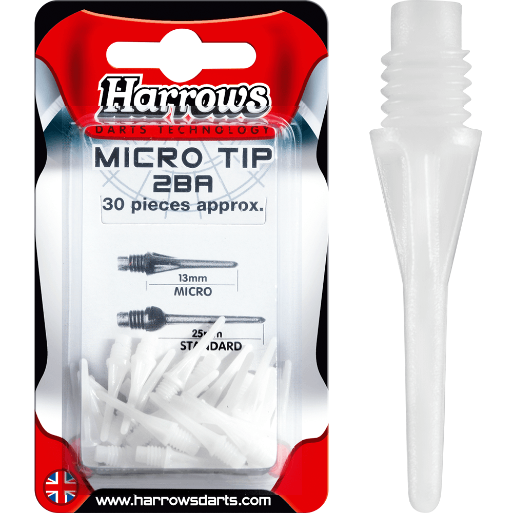 Harrows Soft Tip Accessories - Micro - (Pack 30) - 2ba