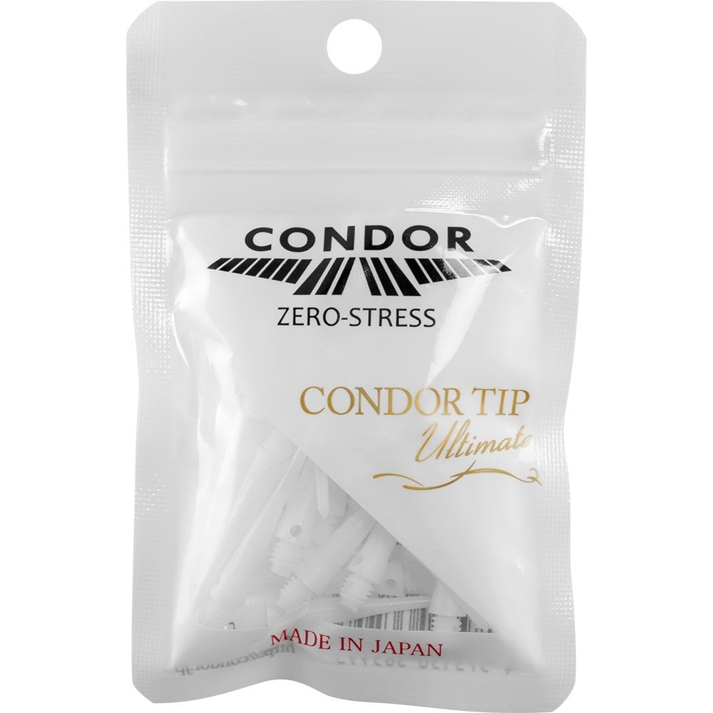 Condor Soft Tip Points - 2ba - Bag 40 - Ultimate - White White