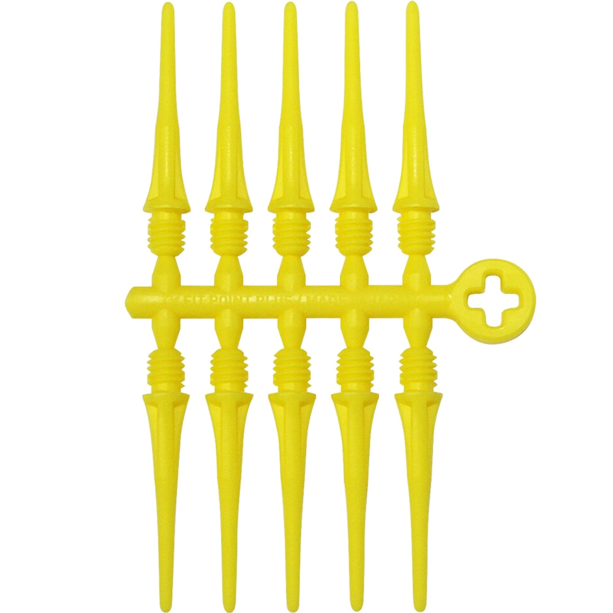 Cosmo Fit Point Plus Soft Tip Dart Points – 50 Ct, 2ba, Dark Blue – Made In Japan