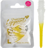 L-Style N9 - Lip Points Two Tone - Spare Tips - 2ba - Pack 30 Lemon