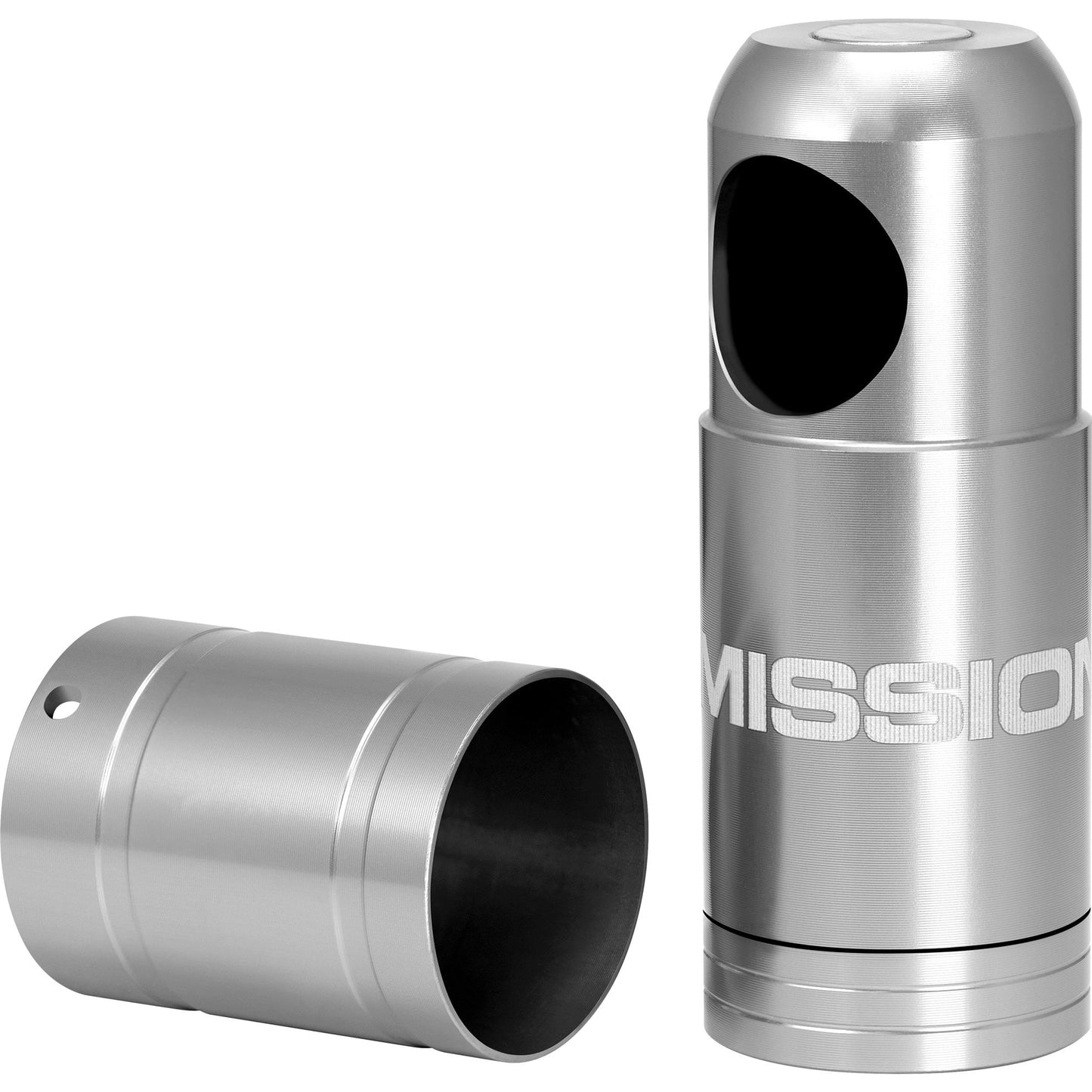 Mission Soft Tip Dispenser - holds 25 tips - Magnetic Holder Silver