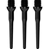 Designa Tufflex Soft Tip Points - Bag 1000 - Standard - 25mm Black