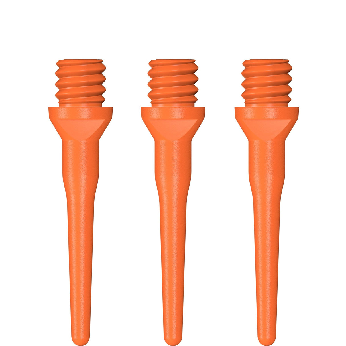 Designa Tufflex Soft Tip Points - Bag 1000 - Short - 20mm Orange